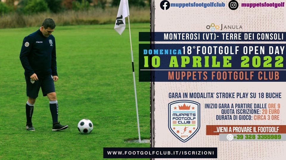 18° Open Day Muppets FootGolf Club