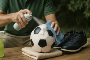 Come pulire l’attrezzatura da footgolf? Il metodo rapido che preserva i materiali
