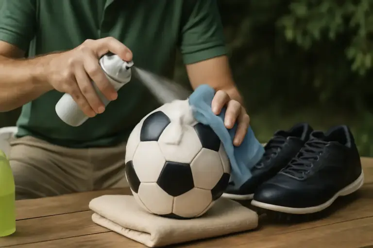 Come pulire l’attrezzatura da footgolf? Il metodo rapido che preserva i materiali