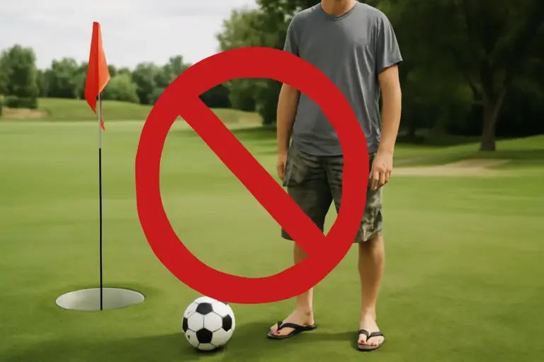Footgolf e abbigliamento concesso: i capi vietati che rischiano sanzioni immediate