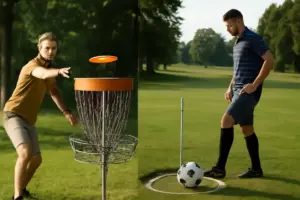 Come funziona il disc golf rispetto al footgolf? La differenza che cambia completamente l’esperienza di gioco