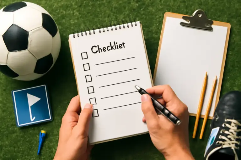 Vuoi organizzare un evento di footgolf? Ecco la check-list per non dimenticare nulla