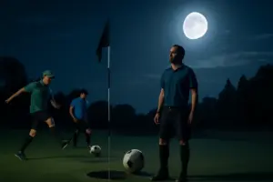 Footgolf notturno: come vivono i giocatori l’esperienza unica delle gare al chiaro di luna