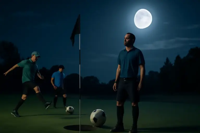 Footgolf notturno: come vivono i giocatori l’esperienza unica delle gare al chiaro di luna