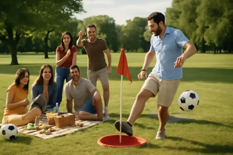 Footgolf durante i picnic: idee per organizzare partite veloci e mantenere l’atmosfera conviviale senza stress