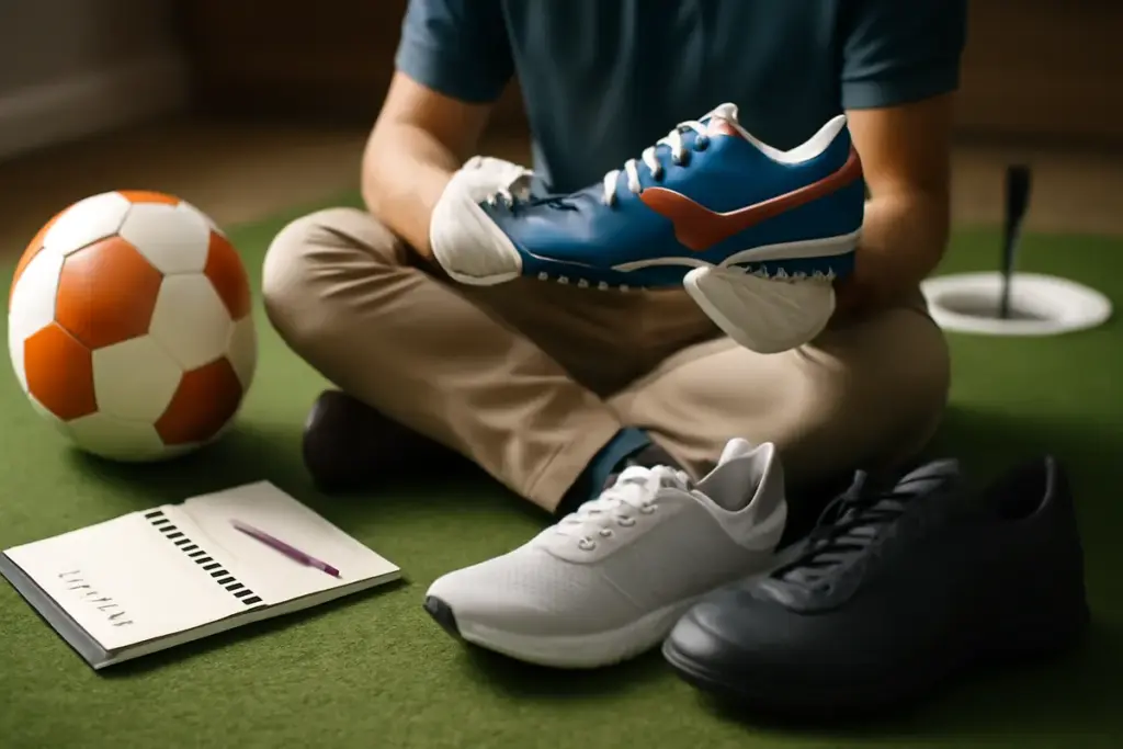 Come scegliere le scarpe giuste per il footgolf? I materiali che migliorano la precisione
